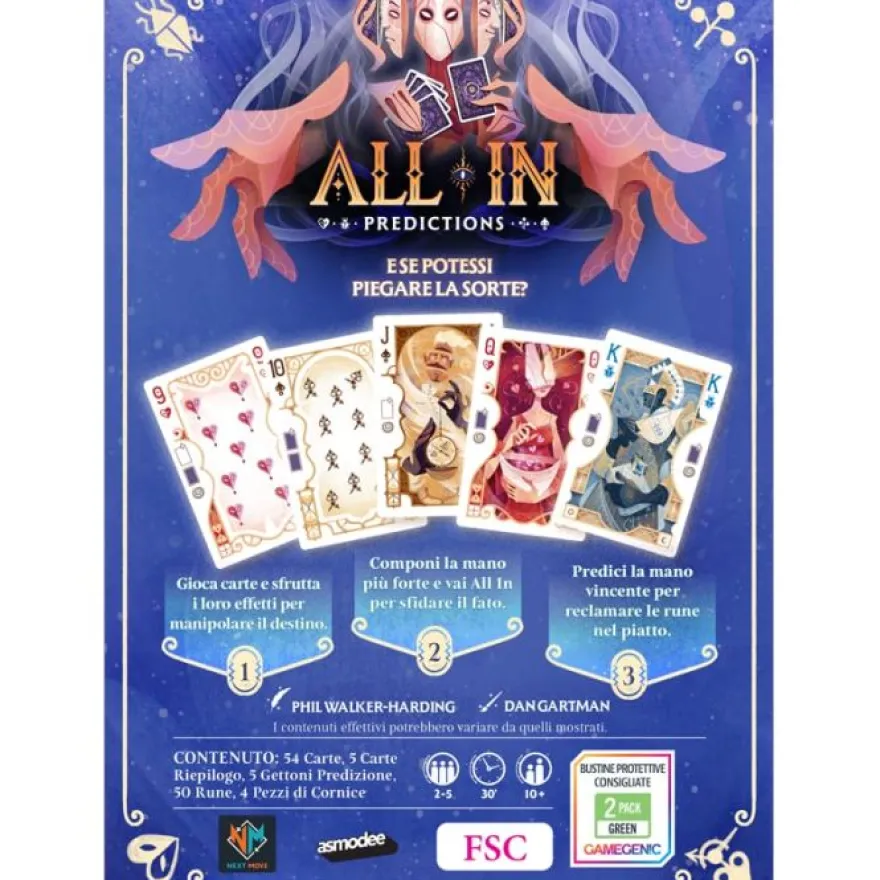 All In: Predictions - Edizione Italiana