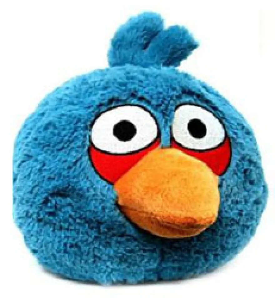 Angry Birds Plush Medium - Blu
