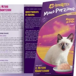 ArmaKitten MonoPorzione - Il Metodo Miaontessori - Mousse al Pollo / 0-1 anno