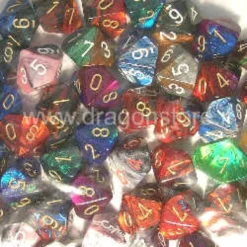 Assortimento 50 Dadi Gemini - D10