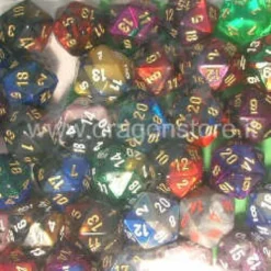 Assortimento 50 Dadi Gemini - D20