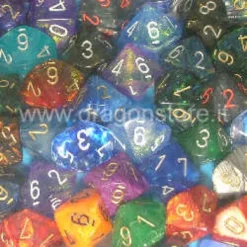 Assortimento 50 Dadi Serie Varie - D10