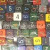 Assortimento 50 Dadi Speckled - D6