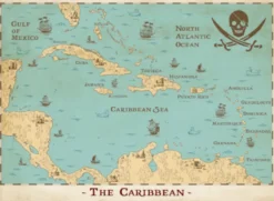 Broken Compass: Schermo delle Season + Mappa dei Caraibi - Italiano