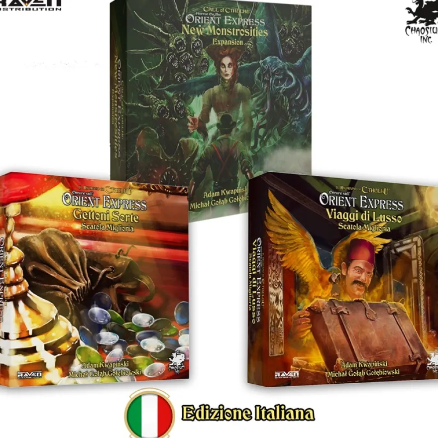 Bundle NOBLESSE OBLIGE Orrore sull'Orient Express - Box Esclusivi in Italiano
