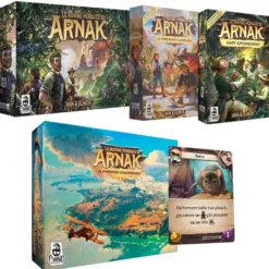 Bundle TOTALE Le Rovine Perdute di Arnak Gioco base + Espansioni in Italiano