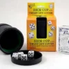 Bussolotto Lanciadadi con Tappo Avvitabile + Dadi e Carte