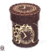 Bussolotto Lanciadadi - Steampunk - Marrone Dorato
