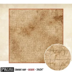 Combat Map - Desert 36x48"