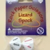 Dadi d10 Rock Paper Scissors Lizard Spock - Coppia
