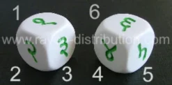 Dado d6 Big - Numeri in Cifre - Indù