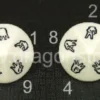 Dado d10 Big - Numeri in Linguaggio dei Segni