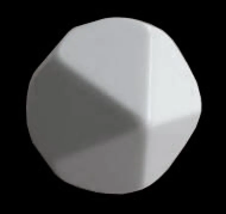 Dado d10 Big - Vuoto