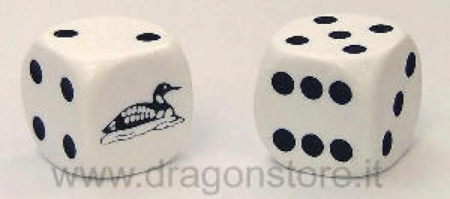 Dado d6 con Animale - Anatra