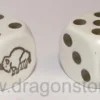 Dado d6 con Animale - Bisonte