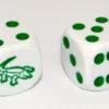 Dado d6 con Animale - Coccodrillo