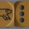 Dado d6 con Animale - Orso bruno