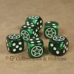 Dado d6 con Immagine - WWII - USA