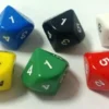 Dado d10 - Numeri 1-5 Ripetuti - Assortimento
