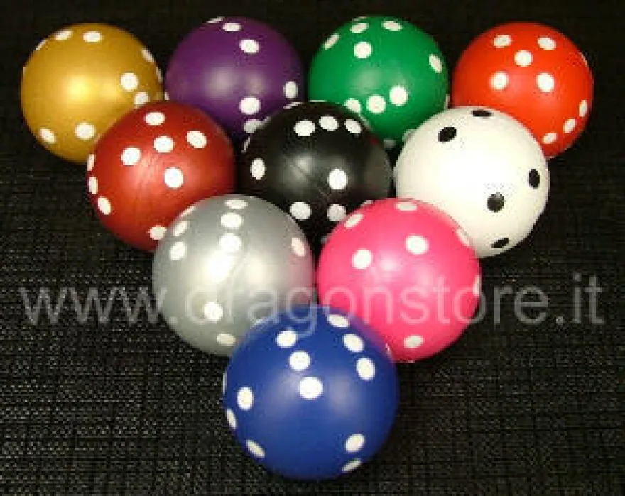 Dado d6 Sferico Opaco