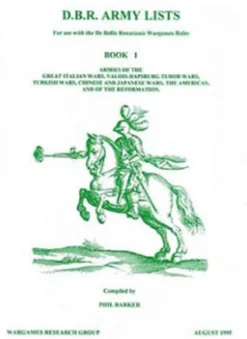DBR De Bellis Renationis Army Lists - Book 1