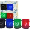 DC Comics: Set di 4 Tazze Traslucide