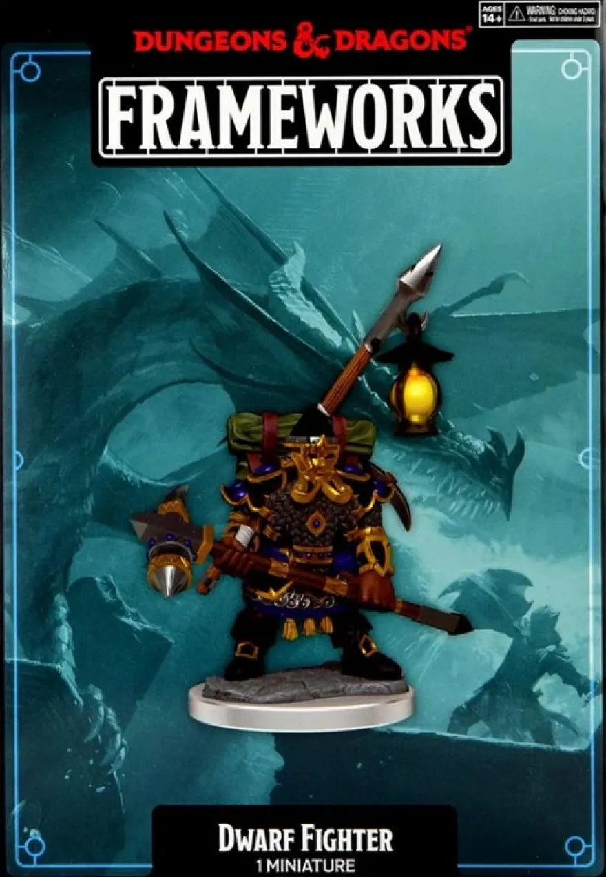 D&D Frameworks: Dwarf Fighter Male