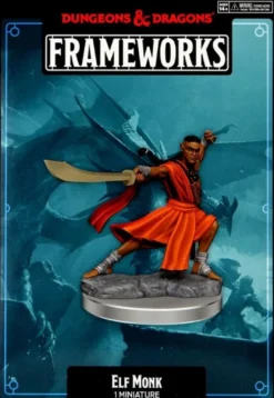 D&D Frameworks: Elf Monk Male