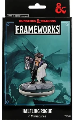 D&D Frameworks: Male Halfling Rogue