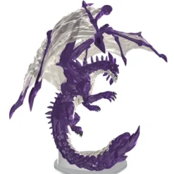 D&D Icons of the Realms - Adult Amethyst Dragon Boxed Miniature