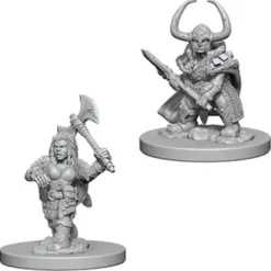 D&D Nolzur's Marvelous Miniatures - Barbaro Nano Femmina
