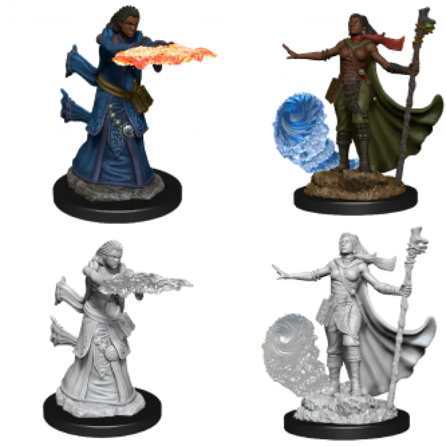 D&D Nolzur's Marvelous Miniatures - Mago Umano Femmina