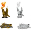 D&D Nolzur's Marvelous Miniatures - Drago Dorato Giovane con Tesoro