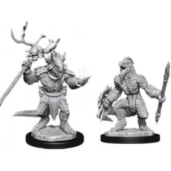 D&D Nolzur's Marvelous Miniatures - Lucertoloide e Lucertoloide Sciamano
