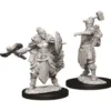 D&D Nolzur's Marvelous Miniatures - Barbaro Mezzorco Femmina