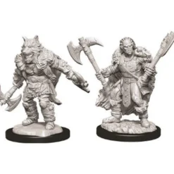 D&D Nolzur's Marvelous Miniatures - Barbaro Mezzorco Maschio