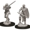 D&D Nolzur's Marvelous Miniatures - Guerriero Umano Femmina