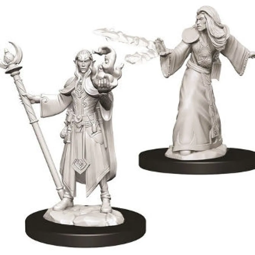 D&D Nolzur's Marvelous Miniatures - Mago Elfo Maschio