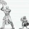 D&D Nolzur's Marvelous Miniatures - Goliath Barbarian & Halfling Rogue