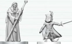 D&D Nolzur's Marvelous Miniatures - Cultist of Bhaal & Cultist of Myrkul
