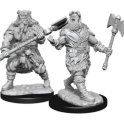 D&D Nolzur's Marvelous Miniatures - Barbaro Umano Maschio