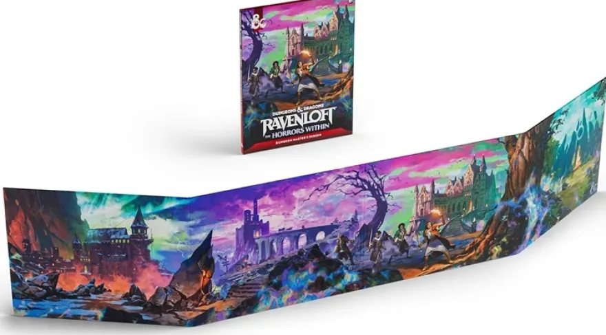D&D 5th Edition - Ravenloft: The Horrors Within - Dungeon Master's Screen
