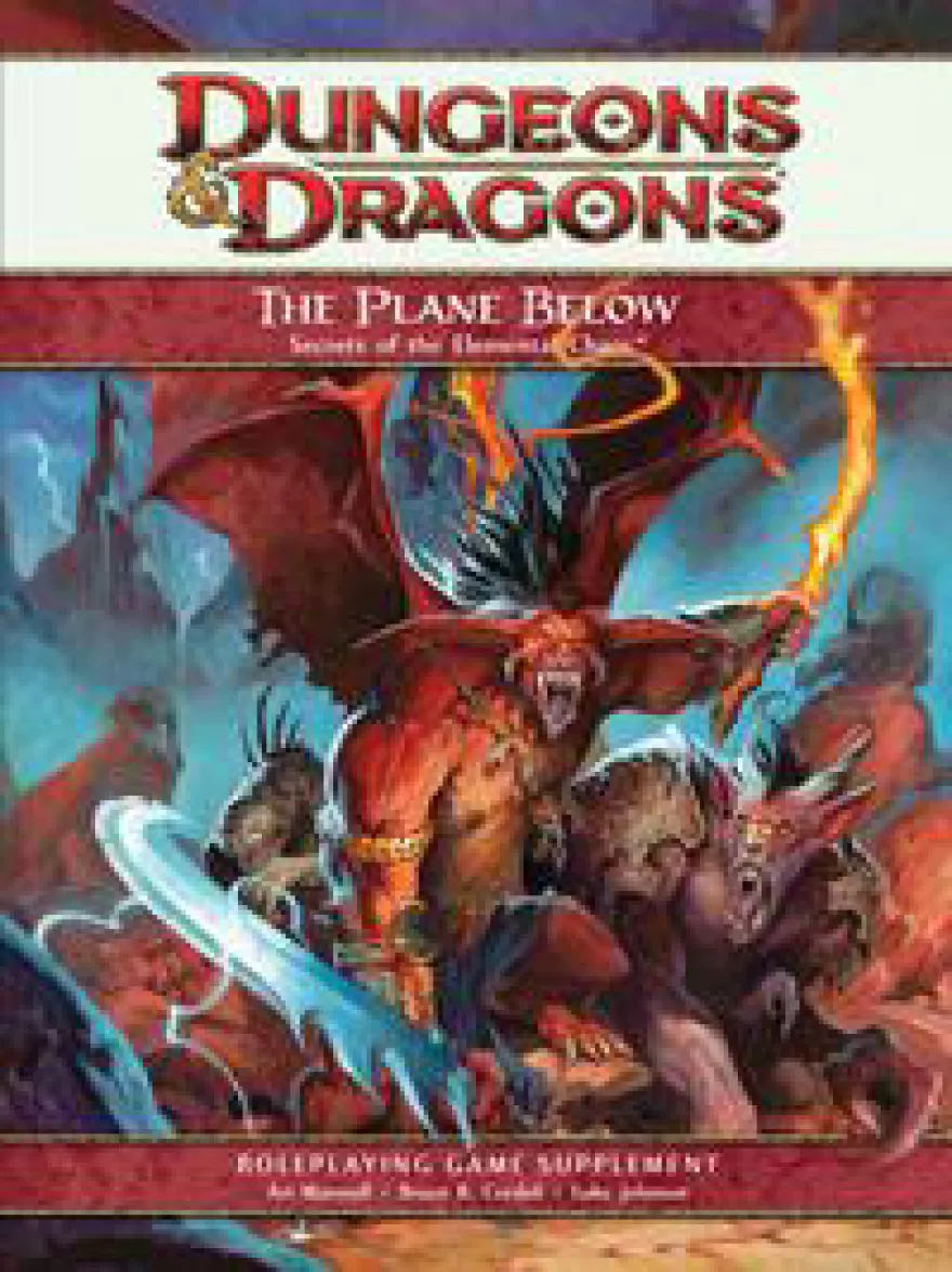 D&D 4th Edition - The Plane Below: Secrets of the Elemental Chaos