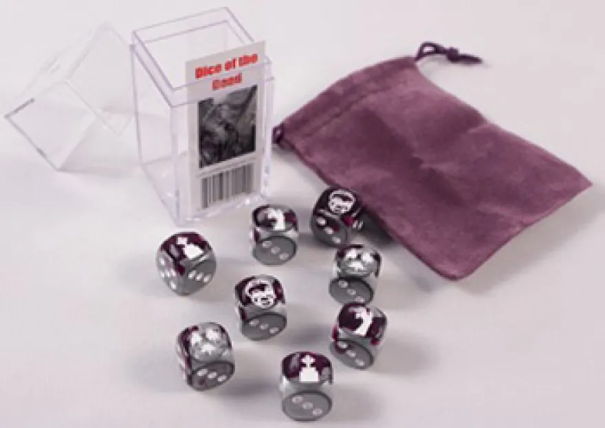 Dice of the Dead (8 Custom Dice w/ Bag)