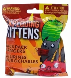 Exploding Kittens - Portachiavi/Peluche da Zaino Bustina Singola (1)