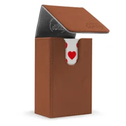 Flip Deck Case per Tarocchi 80+ French Tarot - Marrone