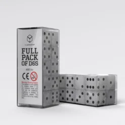 Full Pack Of D6: Perla/Nero (20)