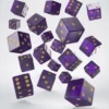 Full Pack Of D6: Viola Brillantinato/Oro (20)