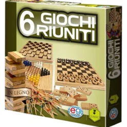 6 Giochi Riuniti (in Legno)