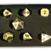 Godplayer - Set Dadi in Metallo - Gold